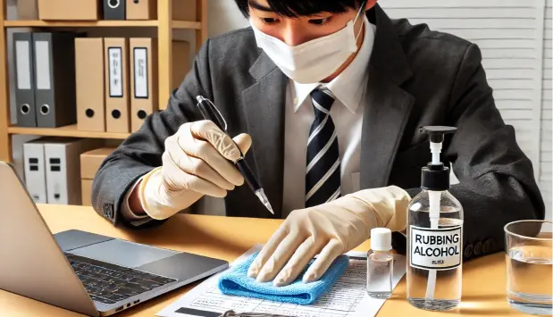 ボールペンのグリップがベタベタする時の対処法は？