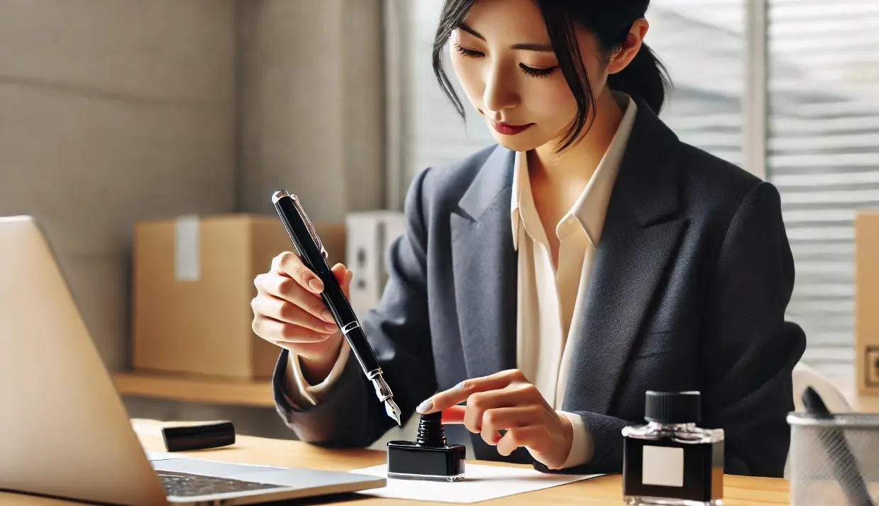 ローラーボールペン コンバーター式の魅力とは？