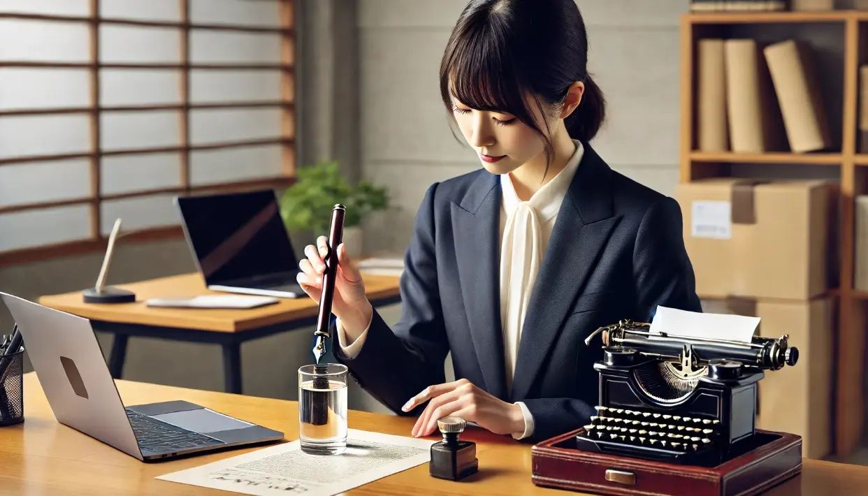 古い万年筆の洗浄で注意すべきことは？