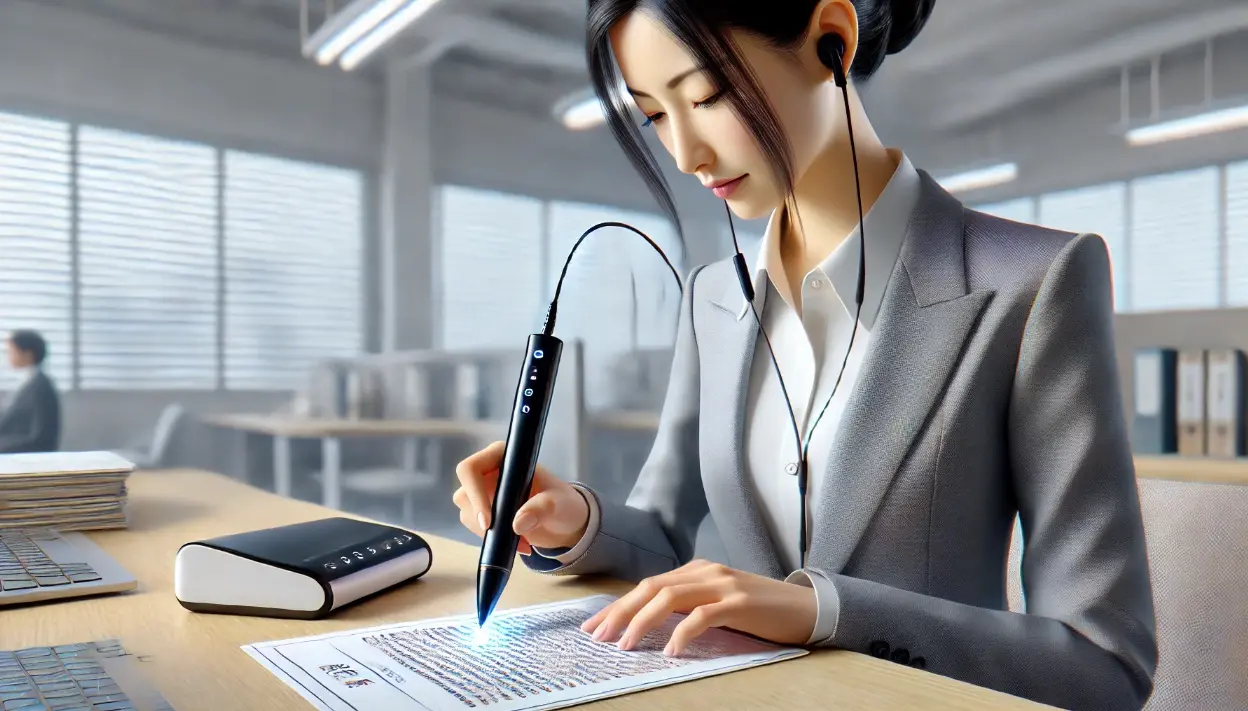 初心者向けペン型スキャナー 使い方を解説