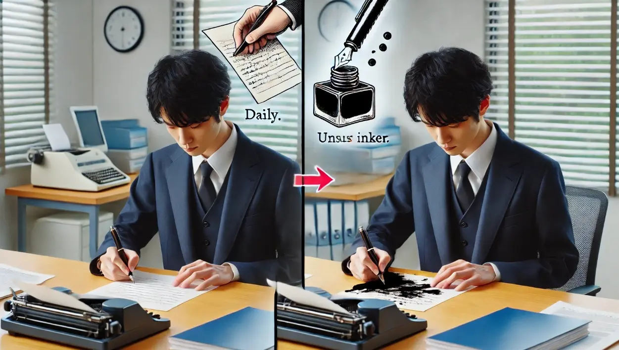 万年筆は毎日使うべき？