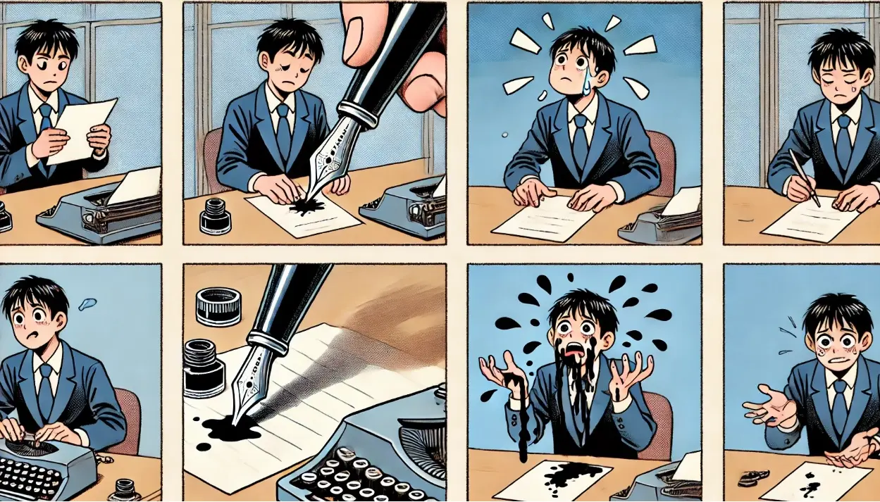 万年筆でやってはいけないことは？
