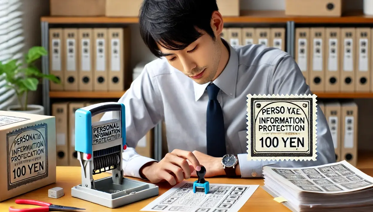 100均の個人情報保護スタンプのインクの補充は可能？