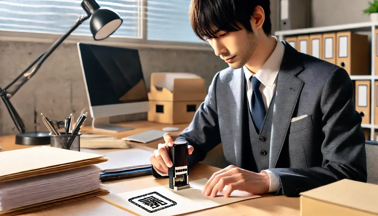 ビジネスマナーとして日付印を押すのは？