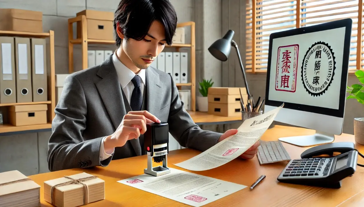 電子印鑑と日付印の違いは？