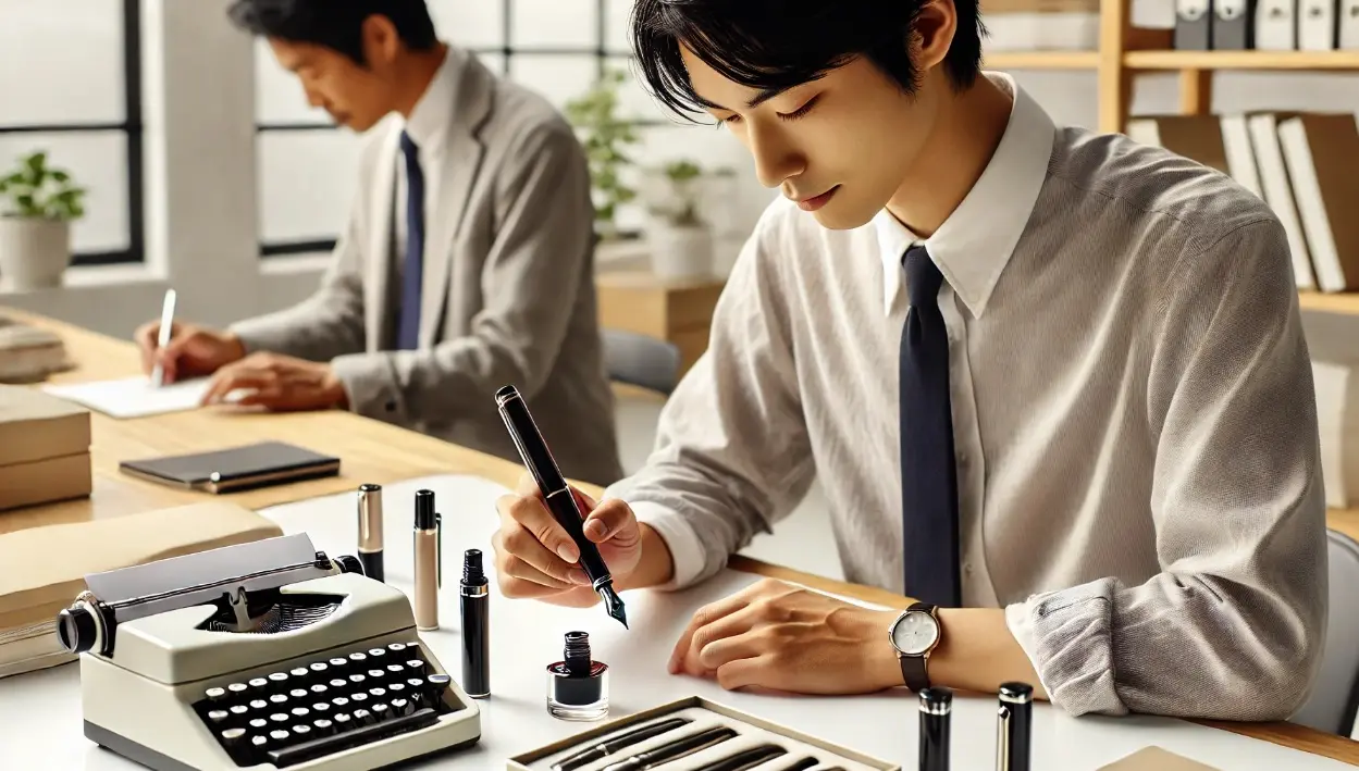 カクノの万年筆のコンバーターの使い方は？