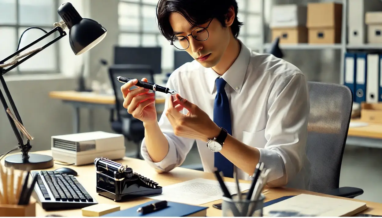 万年筆で書き始めにインクが出ないのはなぜ？