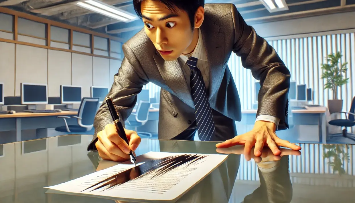 万年筆使ってはいけない場面とは？