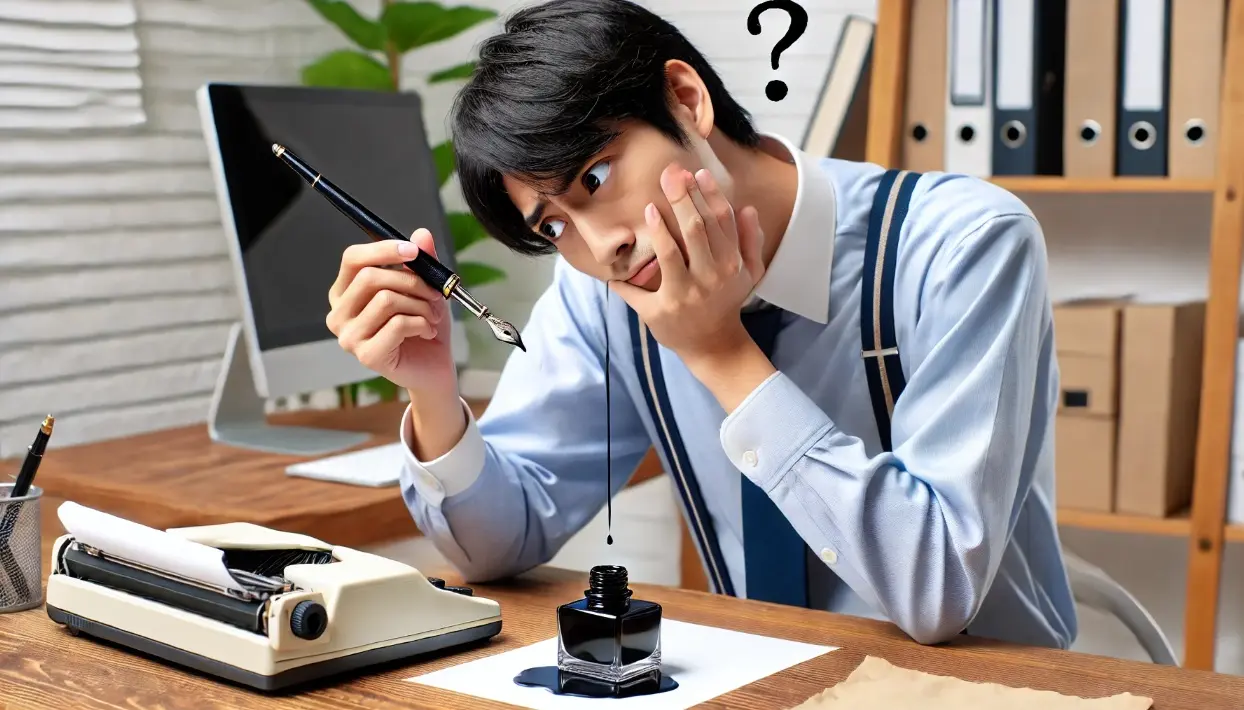 万年筆をつけペンとして使うリスクは？