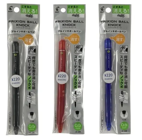 ダイソーのフリクションボールノックの特徴は？