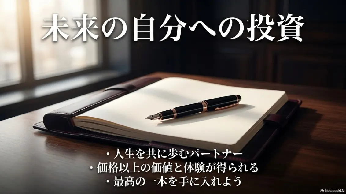 モンブランのボールペンを人生のパートナーとして選ぶ価値
