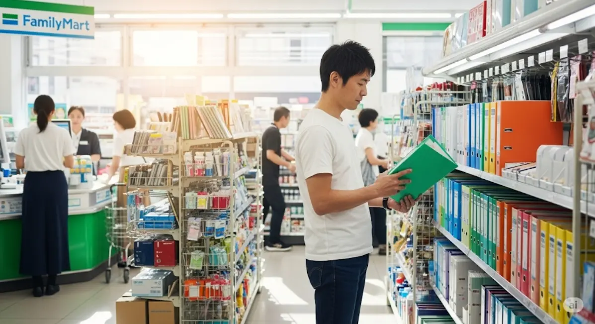 ファミマにバインダーは売ってる?