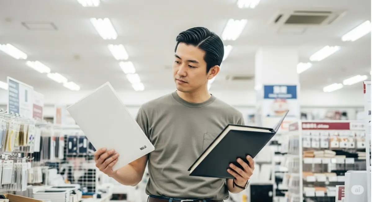 無印の持ち運び用書類ケースとニトリ製品との違いは?