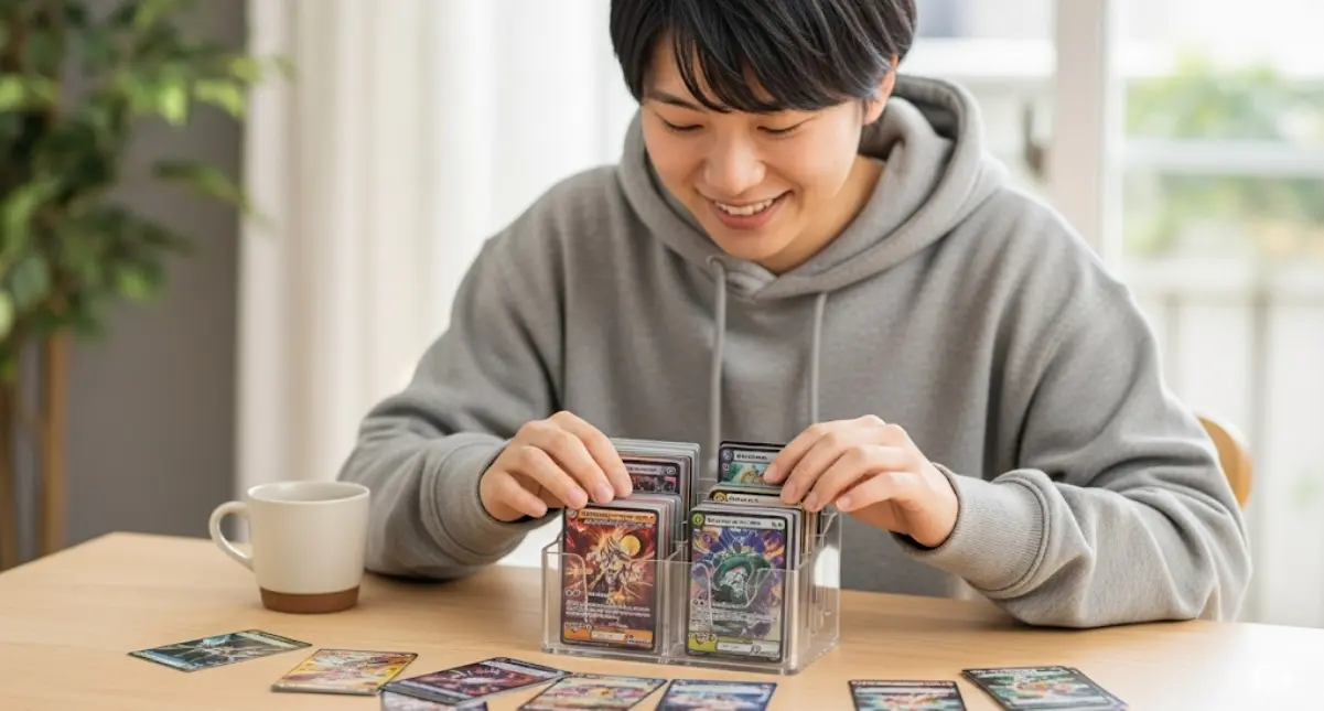 無印のカードホルダーはトレカ収納にも最適