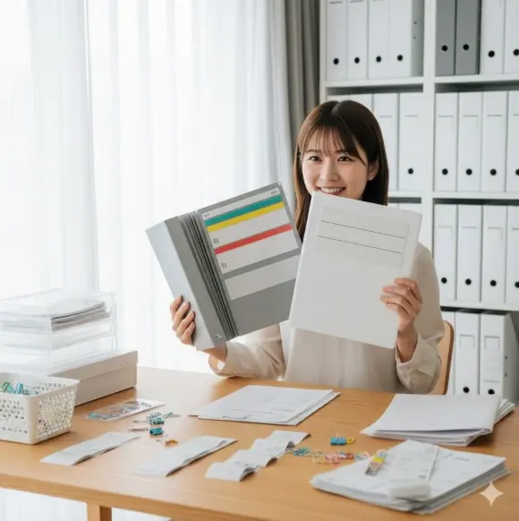 領収書保管ファイルは100均がおすすめ!