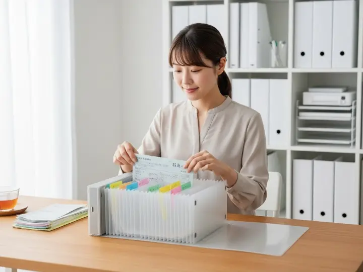 用途別!100均の領収書保管ファイルについて