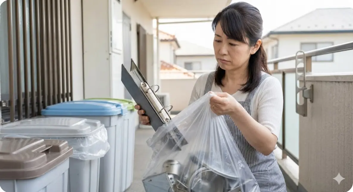 バインダーの捨て方は？どうしても外れない金具は不燃ゴミへ