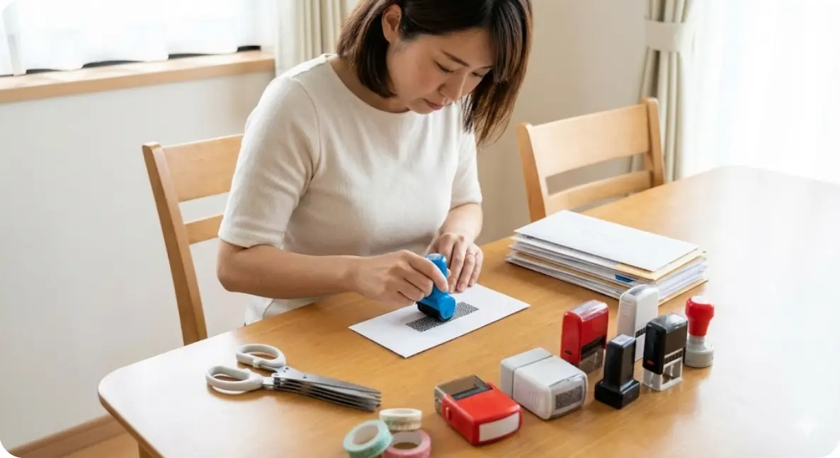 100均の個人情報保護スタンプを上手に活用するには？