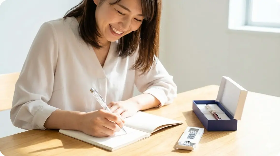 スワロフスキーのボールペンが嬉しくないという声を解決するには？