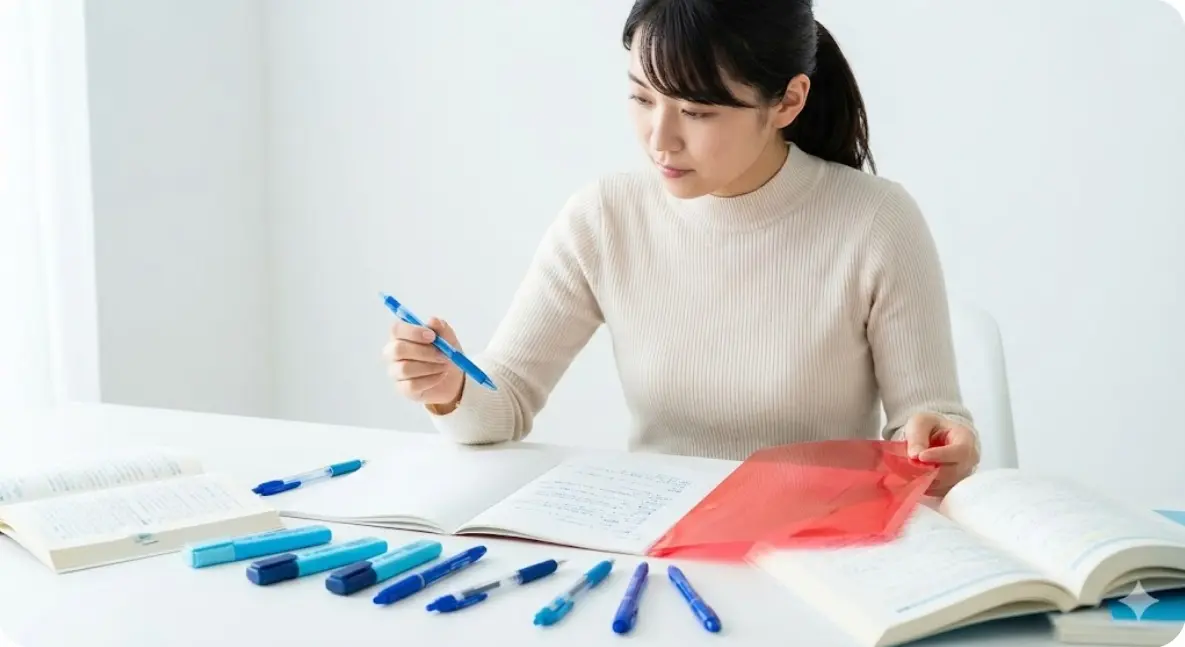 青色の暗記ペンの選び方と活用法は?
