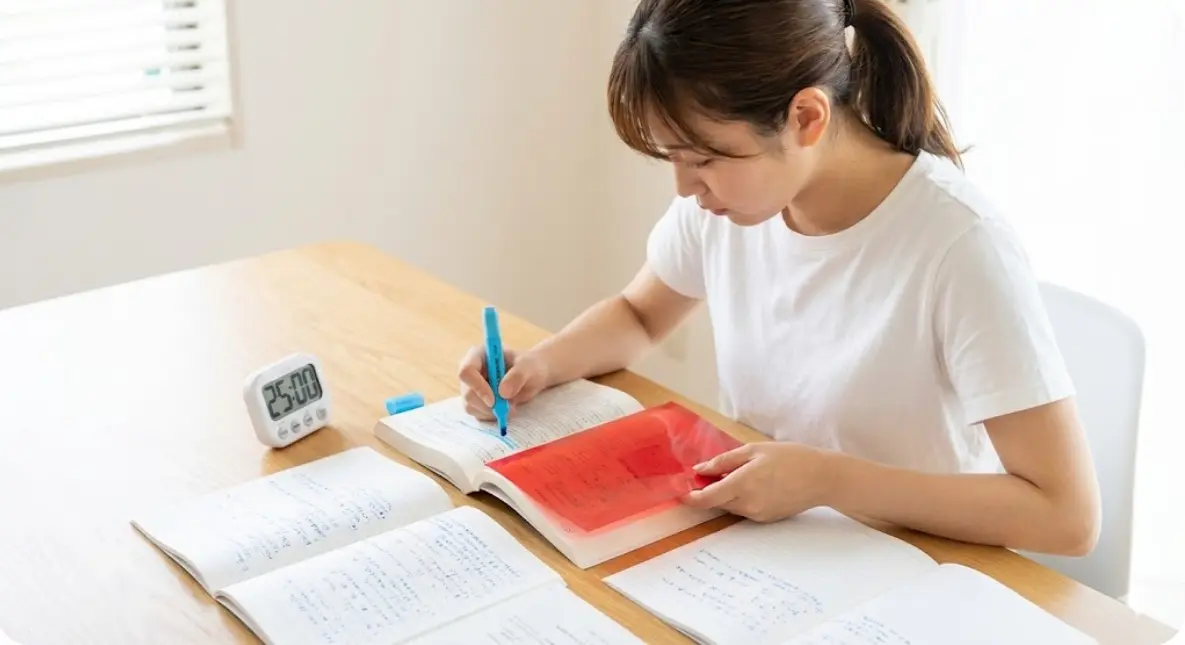 効率的な学習を実現!青の暗記ペンの正しい使い方とは?