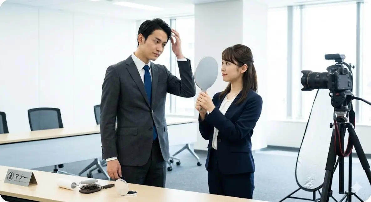 社員証の写真の基本マナーと身だしなみ