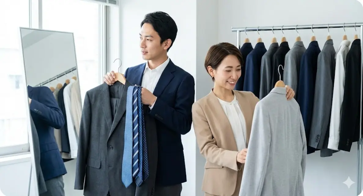 社員証の写真の服装は？色や選び方は？